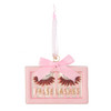 Baumschmuck Wimpern mit Glitzer