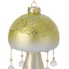 Baumschmuck Pilz mit Glitzer