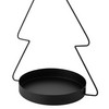 Kleiner Dekoteller Tannenbaum aus Metall