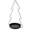 Großer Dekoteller Tannenbaum aus Metall