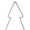 Großer Dekoteller Tannenbaum aus Metall