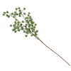 Kunstblume Tannenzweig in Frost-Optik