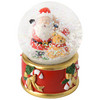 Schneekugel im weihnachtlichen Design
