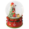 Schneekugel im weihnachtlichen Design