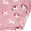 Fleecedecke mit Einhorn-Motiv