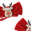 2 Haarspangen im weihnachtlichen Design