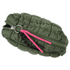 Gesteppte Kosmetiktasche mit Zipper