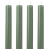 4 Stabkerzen in Rustik-Optik