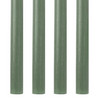 4 Stabkerzen in Rustik-Optik