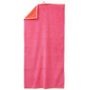 Handtuch aus Bio-Baumwolle pink / orange