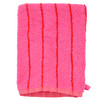 Waschhandschuh aus Bio-Baumwolle pink / rot