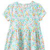 Mädchen Kleid mit Allover-Muster
