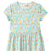 Mädchen Kleid mit Allover-Muster