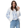 Damen Schlupfbluse mit Stickereien