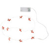 LED-Lichterkette mit Dackel-Figuren