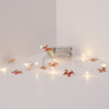 LED-Lichterkette mit Dackel-Figuren