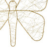 Großer LED-Schmetterling warmweiß