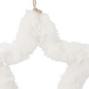 Baumschmuck Stern aus Plüsch