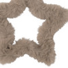 Baumschmuck Stern aus Plüsch