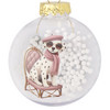 Weihnachtskugel mit Hunde-Motiv