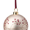 Weihnachtskugel mit Mistelzweig