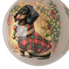 Weihnachtskugel mit Weihnachtsmotiv