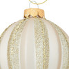 Weihnachtskugel mit Glitzer
