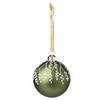Weihnachtskugel ca. 8 cm grün