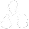3 The Grinch Backförmchen aus Metall