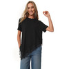 Damen Spitzenshirt mit kurzen Ärmeln
