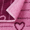 Gästetuch mit Allover-Muster