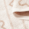 Waschhandschuh mit Herz-Allover