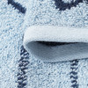 Waschhandschuh mit Herz-Allover