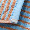 Duschtuch mit Streifenmuster