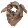 Damesdoek met all-over-patroon