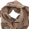 Damesdoek met all-over-patroon
