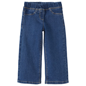 Mädchen Straight-Jeans mit Elastikbund
