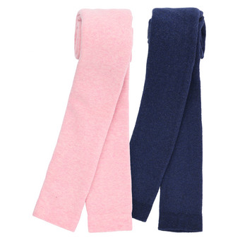 2 Mädchen Frottee-Leggings mit Baumwolle