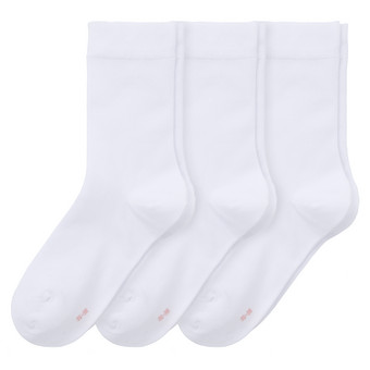 3 Paar Damen Socken mit Komfortbund