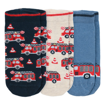 3 Paar Jungen Sneaker-Socken im Set