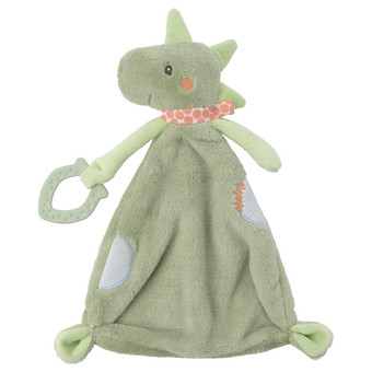 Babyknuffeldoekje in dino-ontwerp