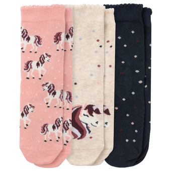 3 Paar Mädchen Socken im Set