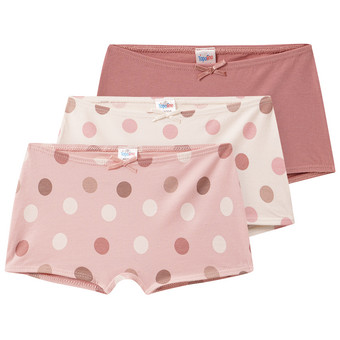 3 Mädchen Pantys in verschiedenen Dessins