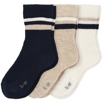 3 Paar Baby Socken mit Rippbündchen