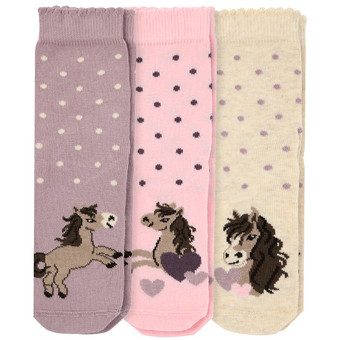 3 Paar Mädchen Socken im Set