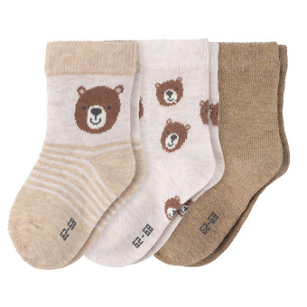 Set van 3 paar babysokjes