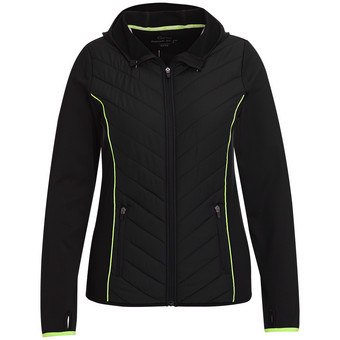 Damen Sport Sweatjacke mit großem Stehkragen | Ernsting's family Damen Sport Sweatjacke mit großem Stehkragen | Ernsting's family