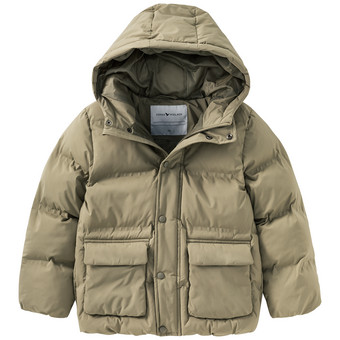 Kinder Pufferjacke in Unifarben