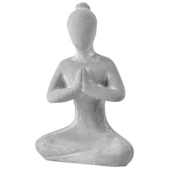 Dekofigur Yoga aus Beton