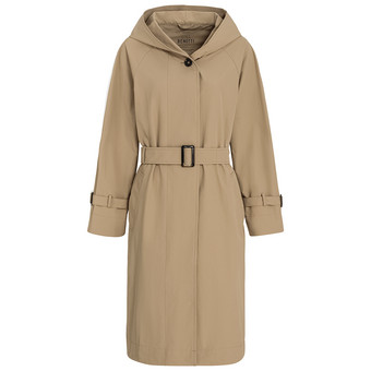 Damen Trenchcoat mit Bindegürtel